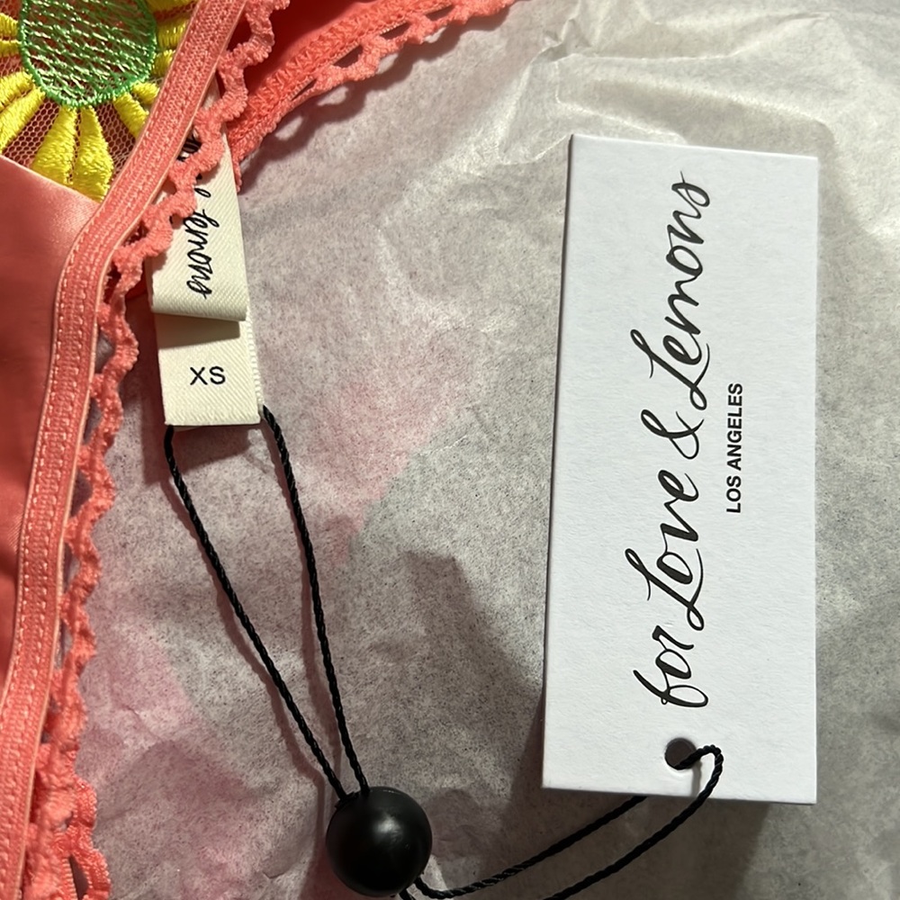 For love and lemon women panties size XS NWT - Picture 5 of 9